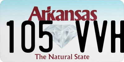 AR license plate 105VVH