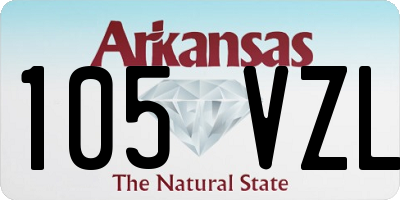 AR license plate 105VZL