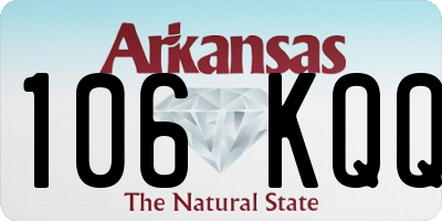 AR license plate 106KQQ