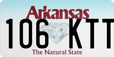 AR license plate 106KTT