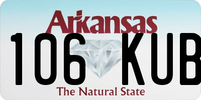 AR license plate 106KUB