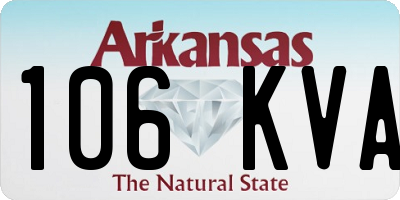 AR license plate 106KVA