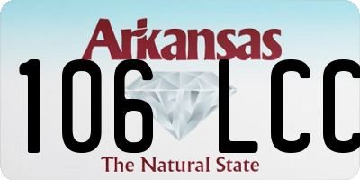 AR license plate 106LCC