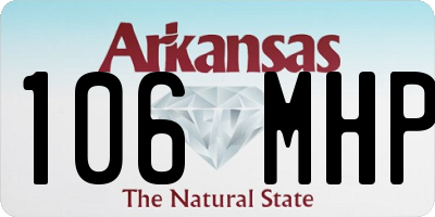 AR license plate 106MHP