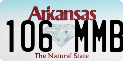 AR license plate 106MMB