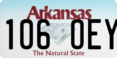 AR license plate 106OEY