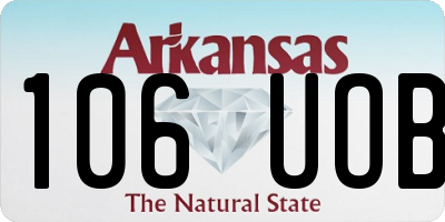 AR license plate 106UOB