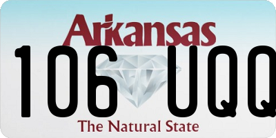 AR license plate 106UQQ