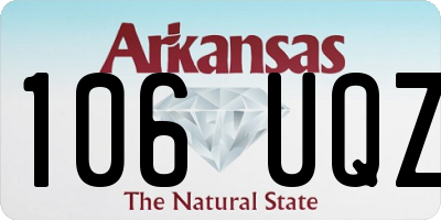 AR license plate 106UQZ