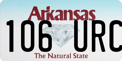 AR license plate 106URC