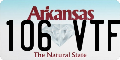 AR license plate 106VTF