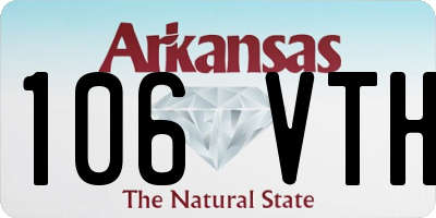 AR license plate 106VTH