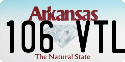 AR license plate 106VTL
