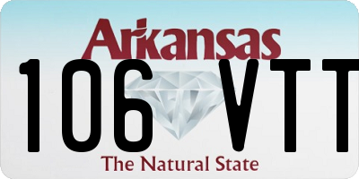 AR license plate 106VTT