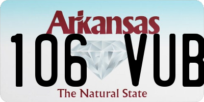 AR license plate 106VUB