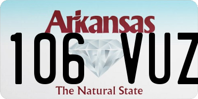 AR license plate 106VUZ