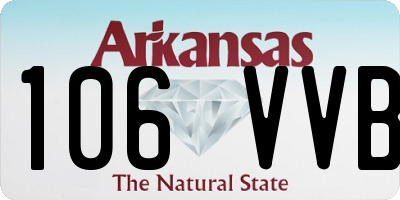 AR license plate 106VVB