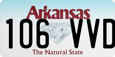 AR license plate 106VVD