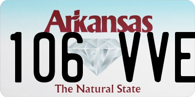 AR license plate 106VVE