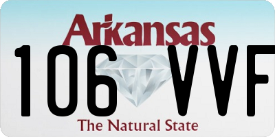 AR license plate 106VVF