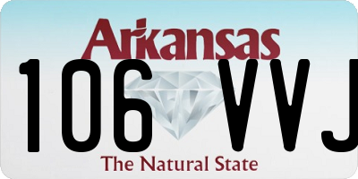 AR license plate 106VVJ