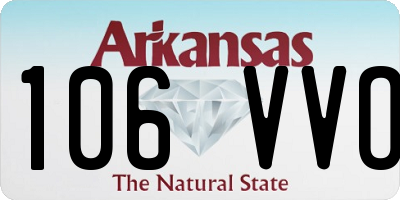 AR license plate 106VVO