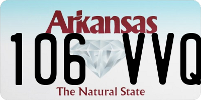 AR license plate 106VVQ