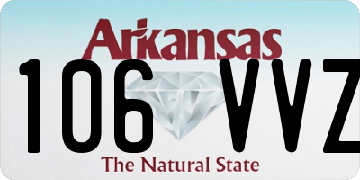 AR license plate 106VVZ