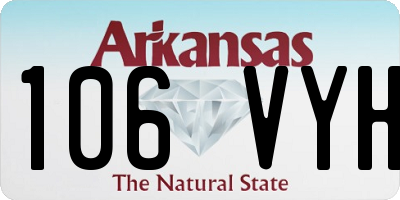 AR license plate 106VYH