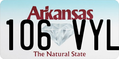 AR license plate 106VYL
