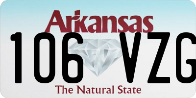 AR license plate 106VZG