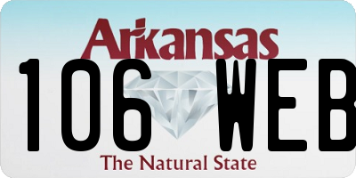 AR license plate 106WEB