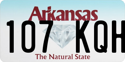 AR license plate 107KQH