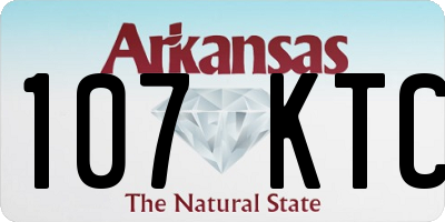 AR license plate 107KTC