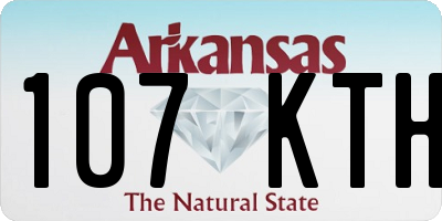 AR license plate 107KTH