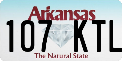 AR license plate 107KTL