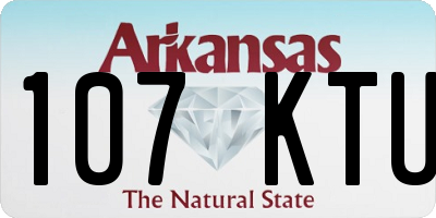 AR license plate 107KTU