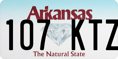 AR license plate 107KTZ