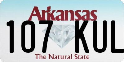 AR license plate 107KUL