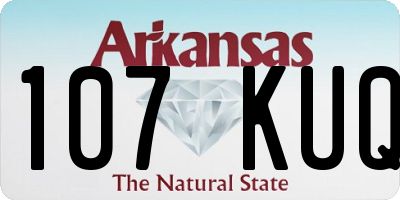 AR license plate 107KUQ