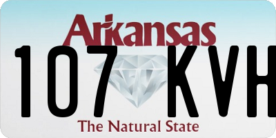AR license plate 107KVH