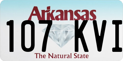 AR license plate 107KVI