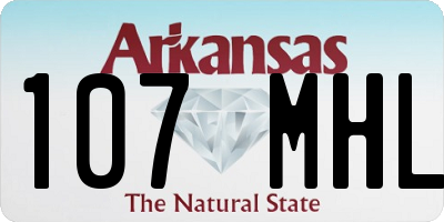 AR license plate 107MHL