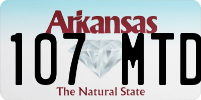 AR license plate 107MTD