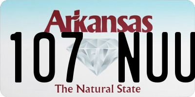 AR license plate 107NUU