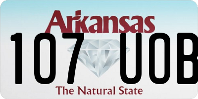 AR license plate 107UOB