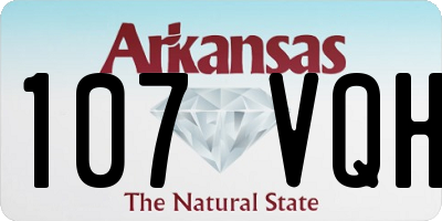 AR license plate 107VQH
