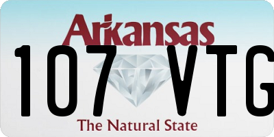 AR license plate 107VTG
