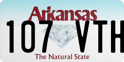 AR license plate 107VTH