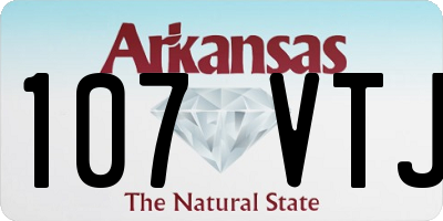 AR license plate 107VTJ